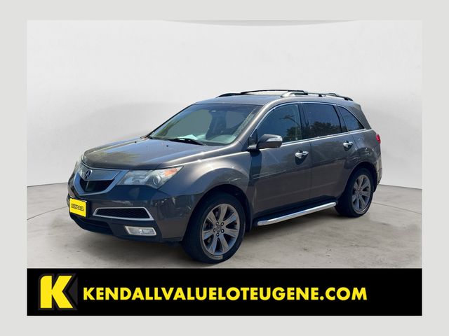 Gray 2012 Acura MDX SUV / Crossover All-Wheel Drive 6-Speed Automatic