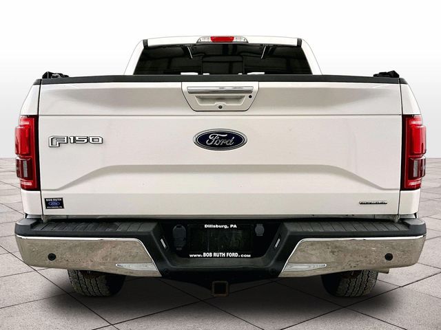 2015 Ford F-150 Lariat White at Phil Fitts Ford