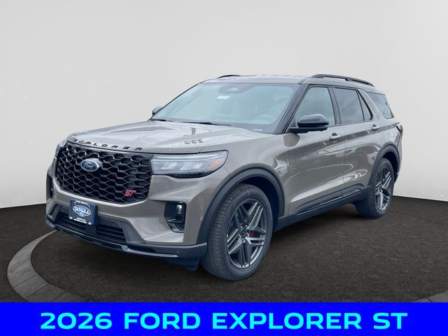 Gray 2026 Ford Explorer SUV / Crossover All-Wheel Drive Automatic