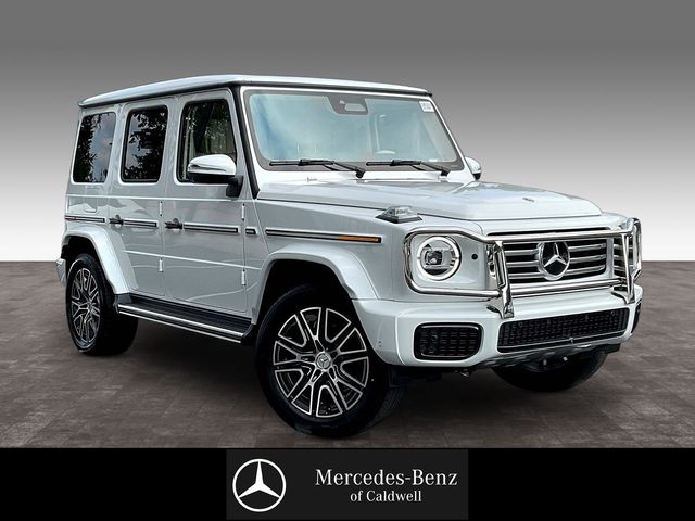 Moonlight White Metallic 2026 Mercedes-Benz G-Class SUV / Crossover All-Wheel Drive 9-Speed Automatic
