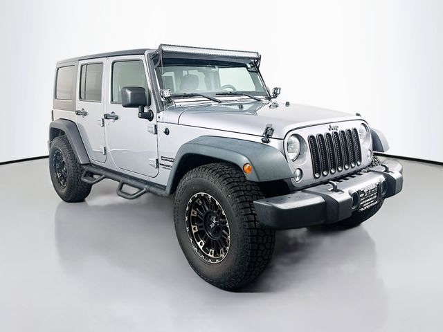 Billet Silver Metallic Clearcoat 2015 Jeep Wrangler Unlimited Sport 4WD SUV / Crossover Four-Wheel Drive 5-Speed Automatic