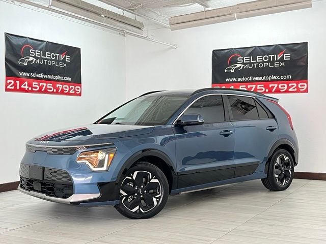 Mineral Blue 2023 Kia Niro EV SUV / Crossover Front-Wheel Drive 1-Speed Automatic