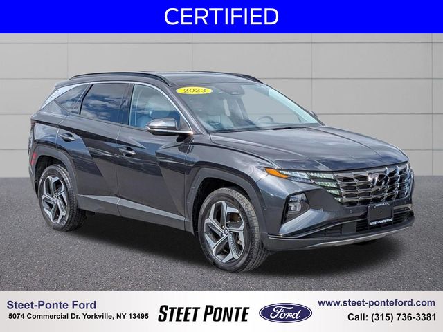 Portofino Gray 2023 Hyundai Tucson SUV / Crossover All-Wheel Drive 8-Speed Automatic