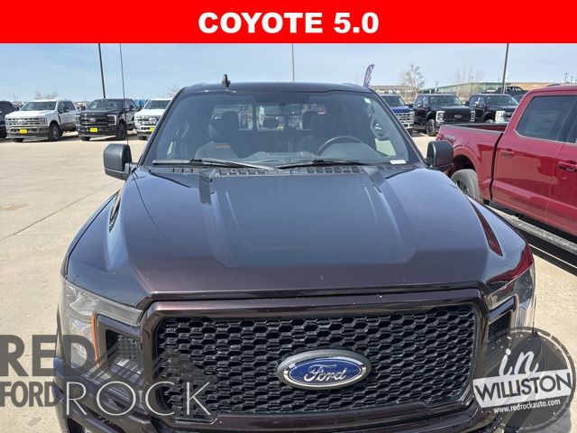 Magma Red Metallic 2018 Ford F-150 XLT SuperCrew 4WD Pickup Truck Four-Wheel Drive Automatic