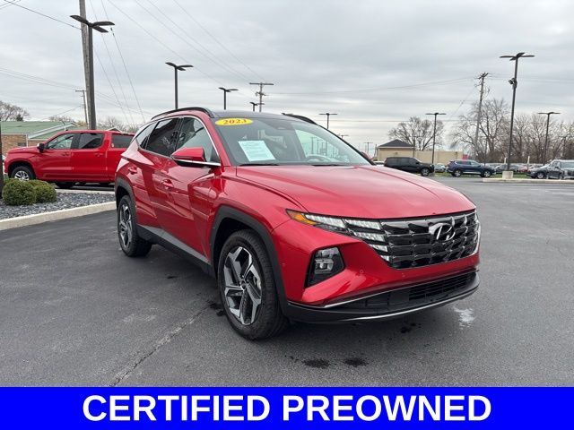 Certified Used 2023 Red Hyundai Limited image 2