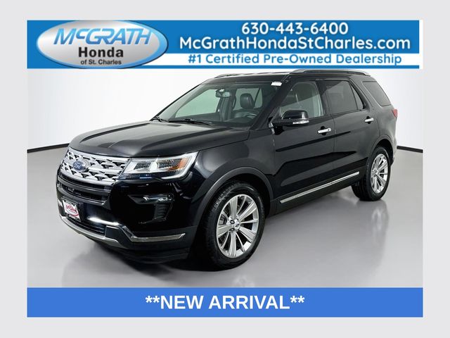 Agate Black Metallic 2019 Ford Explorer SUV / Crossover All-Wheel Drive 6-Speed Automatic