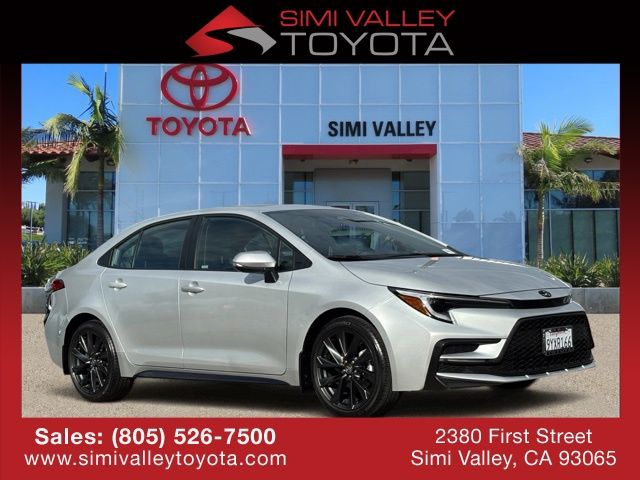 Classic Silver Metallic 2026 Toyota Corolla Sedan Front-Wheel Drive Continuously Variable Transmission