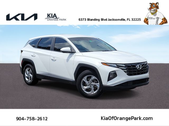White Pearl 2024 Hyundai Tucson SUV / Crossover Front-Wheel Drive 8-Speed Automatic
