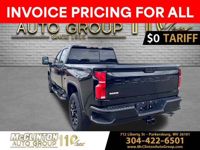 2025 Black Chevrolet Silverado 2500HD LT 4X4 Truck