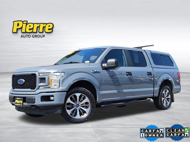 Gray Metallic 2020 Ford F-150 Pickup Truck Four-Wheel Drive Automatic