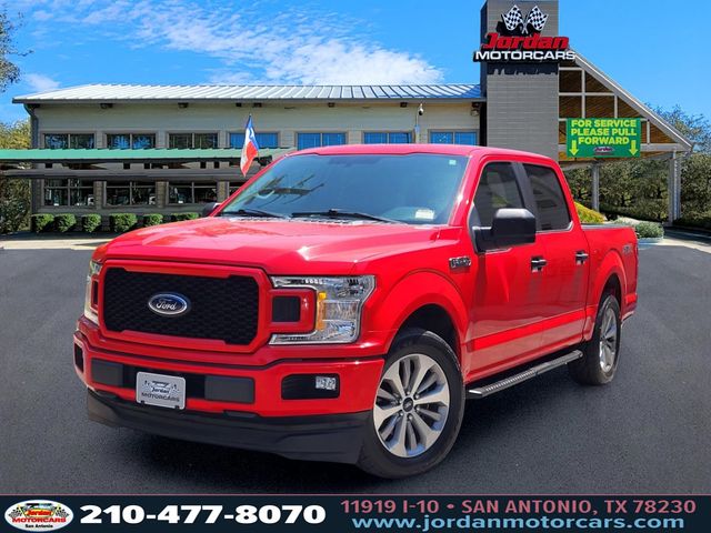 Race Red 2018 Ford F-150 XL SuperCrew RWD Pickup Truck 4X2 Automatic