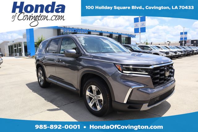 Gray 2025 Honda Pilot EX-L FWD SUV / Crossover Front-Wheel Drive Automatic