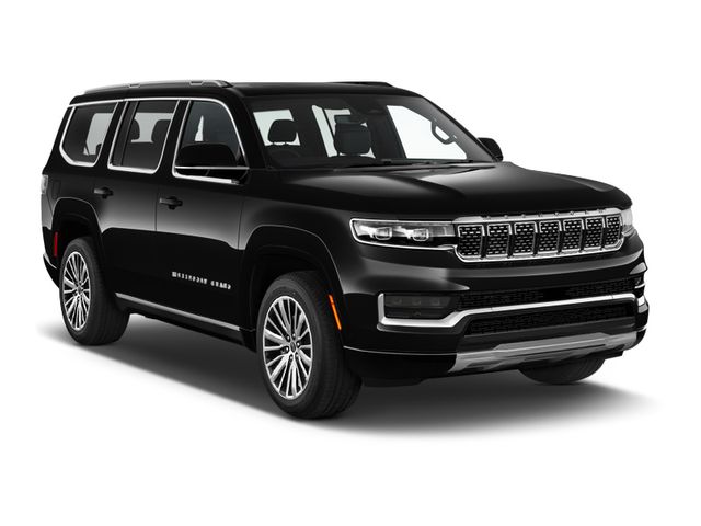 Diamond Black Crystal Pearlcoat 2024 Jeep Grand Wagoneer Series III 4WD SUV / Crossover Four-Wheel Drive 8-Speed Automatic