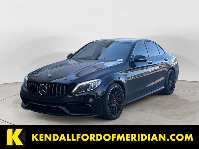 Black 2019 Mercedes-Benz C-Class Sedan Rear-Wheel Drive 9-Speed Automatic