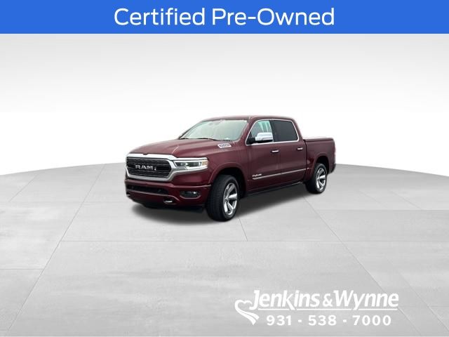 Delmonico Red Pearlcoat 2020 RAM 1500 Limited Crew Cab 4WD Pickup Truck Four-Wheel Drive 8-Speed Automatic