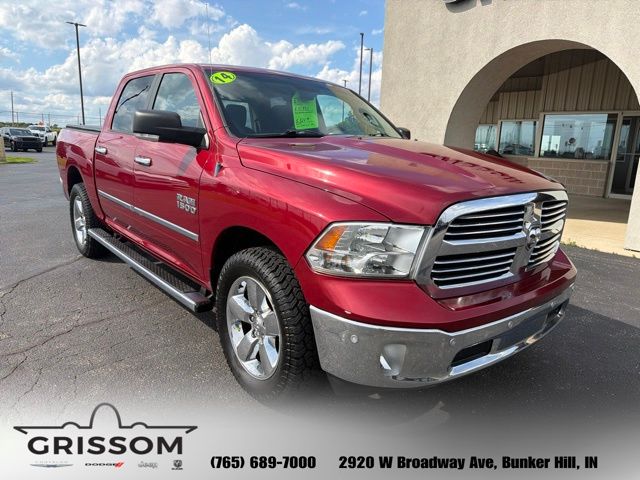 Deep Cherry Red Crystal Pearlcoat 2014 RAM 1500 Pickup Truck Four-Wheel Drive 8-Speed Automatic