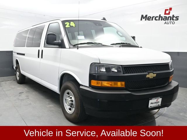Summit White 2024 Chevrolet Express Van Rear-Wheel Drive 8-Speed Automatic Overdrive