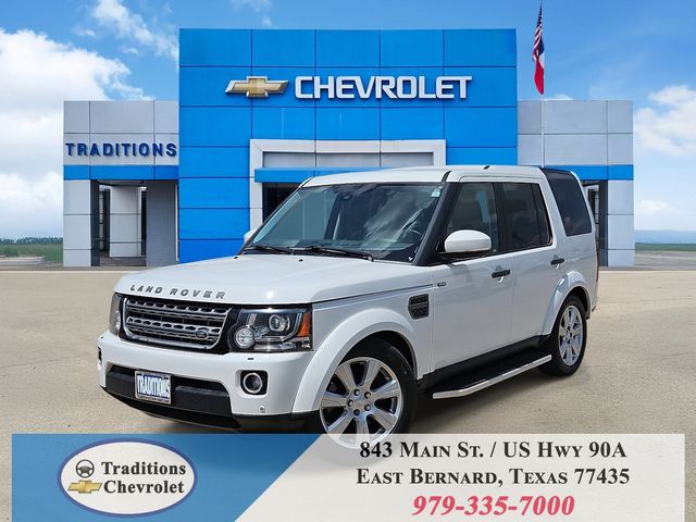 White 2016 Land Rover LR4 HSE AWD SUV / Crossover All-Wheel Drive 8-Speed Automatic