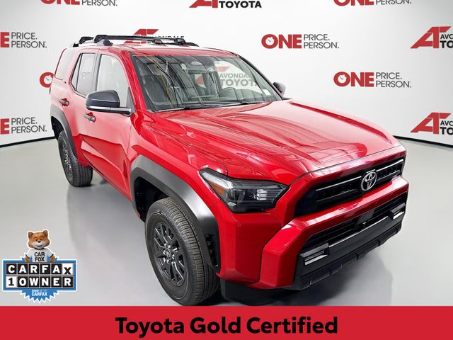 Supersonic Red 2025 Toyota 4Runner SR5 4WD SUV / Crossover Four-Wheel Drive 8-Speed Automatic