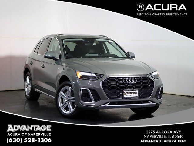 Gray Metallic 2025 Audi Q5 Hybrid Plug-in SUV / Crossover All-Wheel Drive 7-Speed Automatic