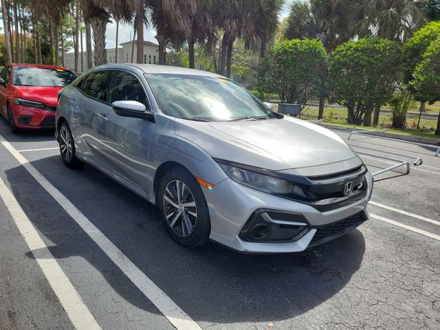 Lunar Silver Metallic 2020 Honda Civic Hatchback LX FWD Hatchback Front-Wheel Drive Continuously Variable Transmission