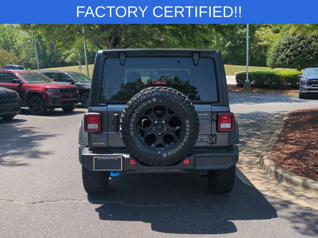 Used 2023 Gray Jeep Willys 4xe image 4