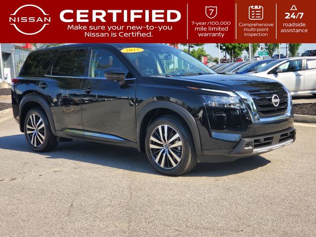Super Black 2025 Nissan Pathfinder Platinum FWD SUV / Crossover Front-Wheel Drive 9-Speed Automatic