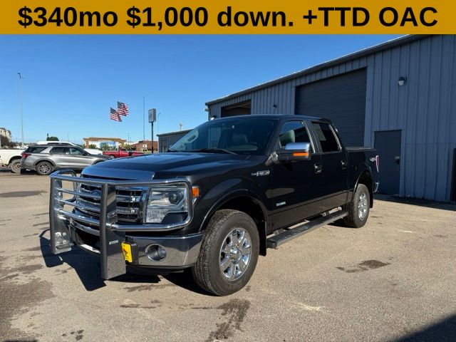 Tuxedo Black Metallic 2013 Ford F-150 Pickup Truck Four-Wheel Drive 6-Speed Automatic