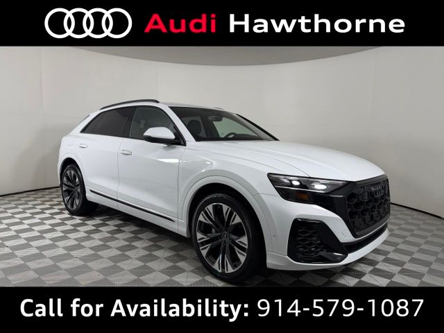 Glacier White Metallic 2026 Audi Q8 SUV / Crossover All-Wheel Drive 8-Speed Automatic