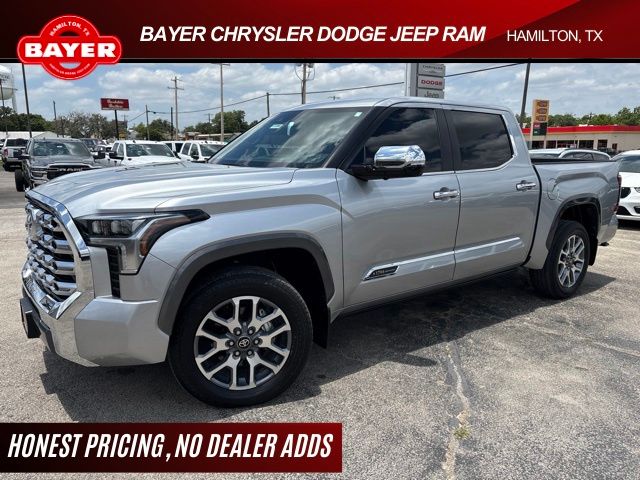 Celestial Silver Metallic 2025 Toyota Tundra Pickup Truck Four-Wheel Drive Automatic