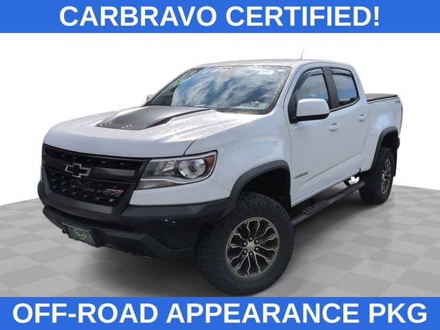 Summit White 2018 Chevrolet Colorado Pickup Truck Four-Wheel Drive 8-Speed Automatic