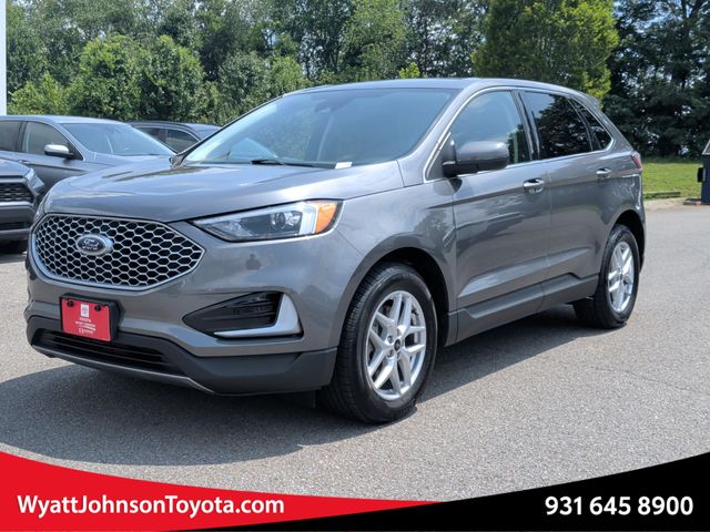 Gray Metallic 2024 Ford Edge SUV / Crossover All-Wheel Drive 8-Speed Automatic
