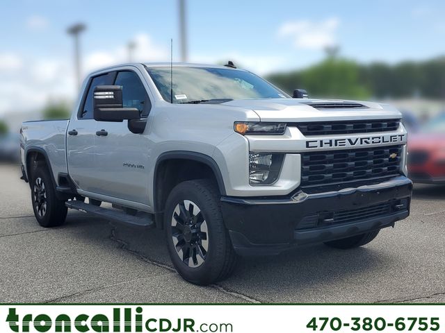 Silver Ice Metallic 2020 Chevrolet Silverado 2500HD Pickup Truck Four-Wheel Drive 6-Speed Automatic