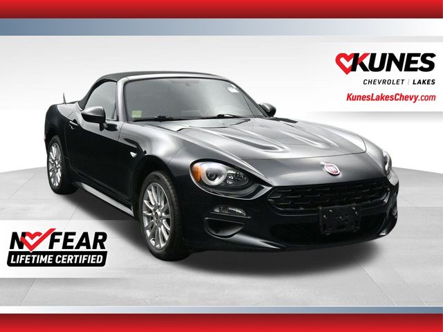 Forte Black Metallic 2018 FIAT 124 Spider Classica Convertible Rear-Wheel Drive 6-Speed Automatic