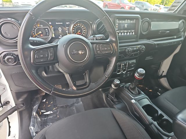 Used 2021 White Jeep Unlimited Sport Altitude image 15
