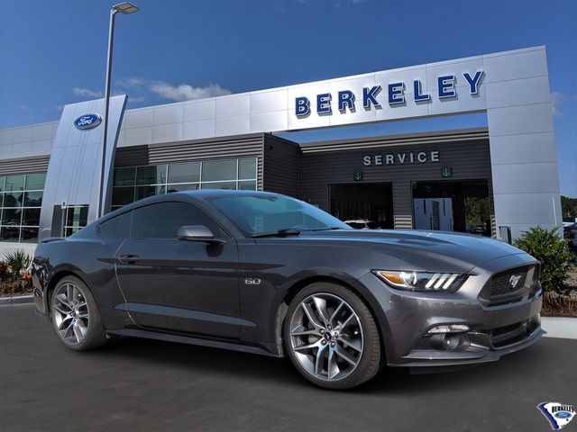 Gray (Magnetic Metallic) 2015 Ford Mustang Coupe Rear-Wheel Drive 6-Speed Automatic