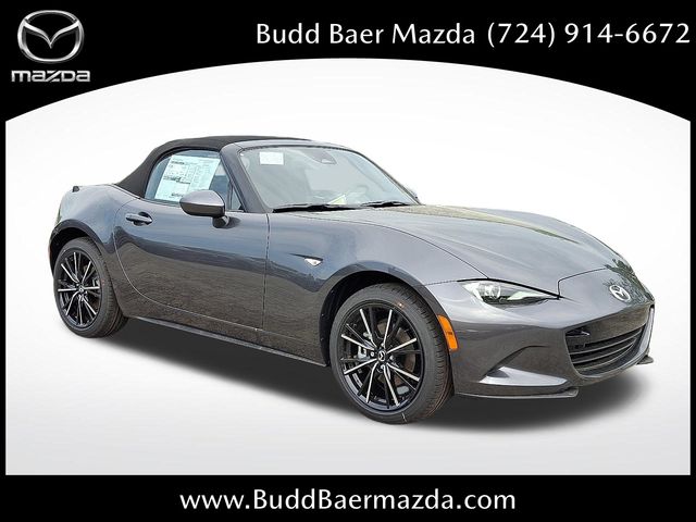 Machine Gray Metallic 2026 Mazda MX-5 Miata Convertible Rear-Wheel Drive 6-Speed Manual