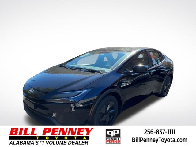 Black 2026 Toyota Prius LE FWD Hatchback Front-Wheel Drive Continuously Variable Transmission
