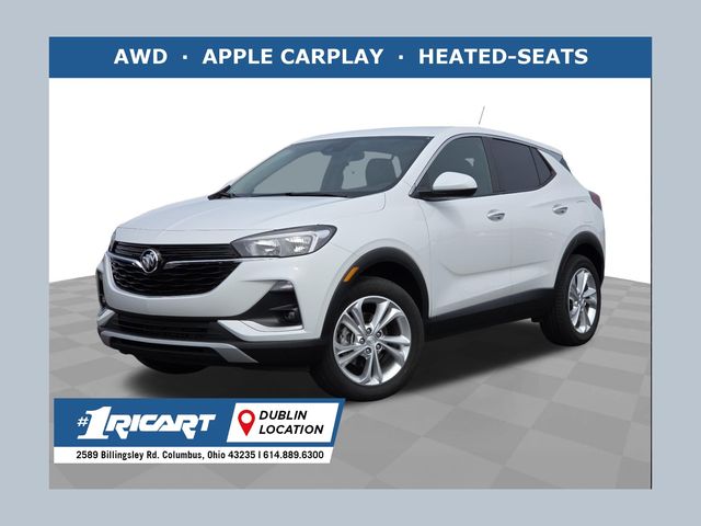Summit White 2023 Buick Encore GX Preferred AWD SUV / Crossover All-Wheel Drive 9-Speed Automatic