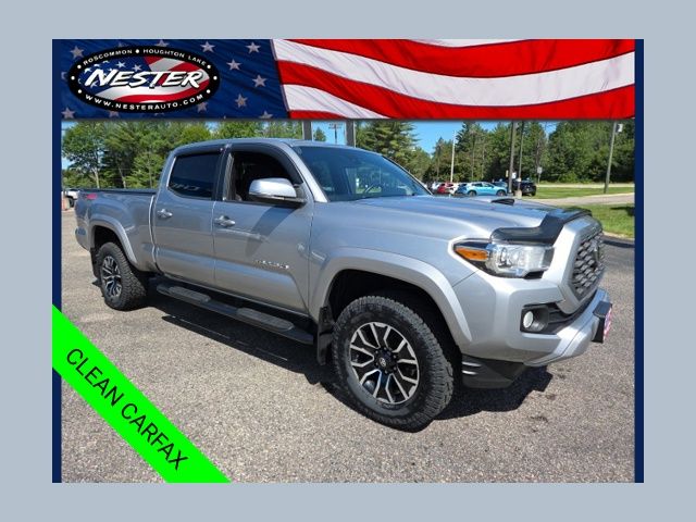 Silver 2020 Toyota Tacoma Pickup Truck Four-Wheel Drive 6-Speed Automatic