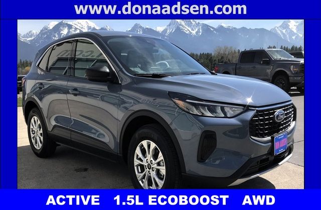 Vapor Blue Metallic 2024 Ford Escape Active AWD SUV / Crossover All-Wheel Drive 8-Speed Automatic