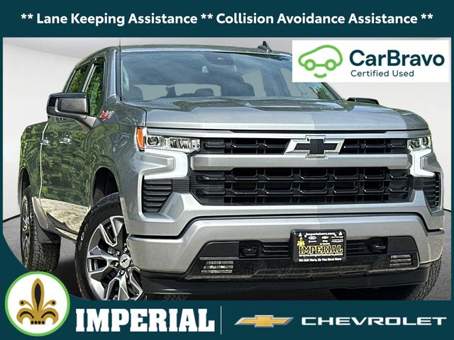 Sterling Gray Metallic 2024 Chevrolet Silverado 1500 Pickup Truck Four-Wheel Drive Automatic