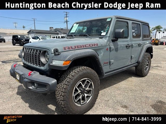 Anvil Clear Coat 2024 Jeep Wrangler SUV / Crossover Four-Wheel Drive 8-Speed Automatic