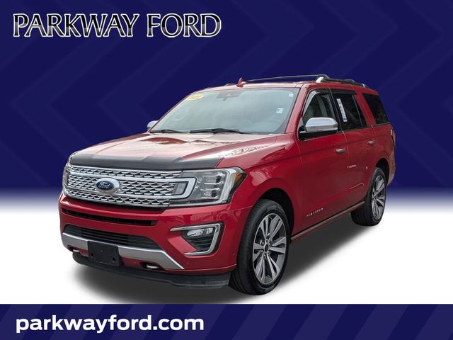 Red Metallic 2021 Ford Expedition Platinum 4WD SUV / Crossover Four-Wheel Drive Automatic