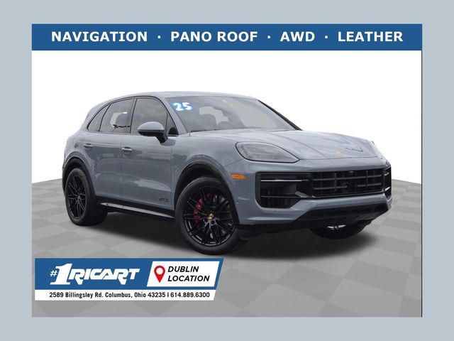 Gray (Arctic Grey) 2025 Porsche Cayenne GTS AWD SUV / Crossover All-Wheel Drive 8-Speed Automatic