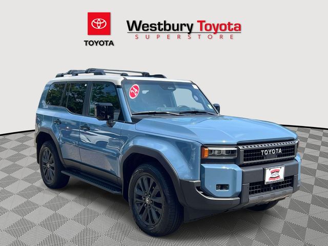 Blue / Gray 2024 Toyota Land Cruiser SUV / Crossover Four-Wheel Drive 8-Speed Automatic