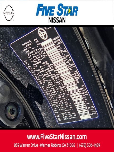 Used 2025 Black Toyota LE image 19