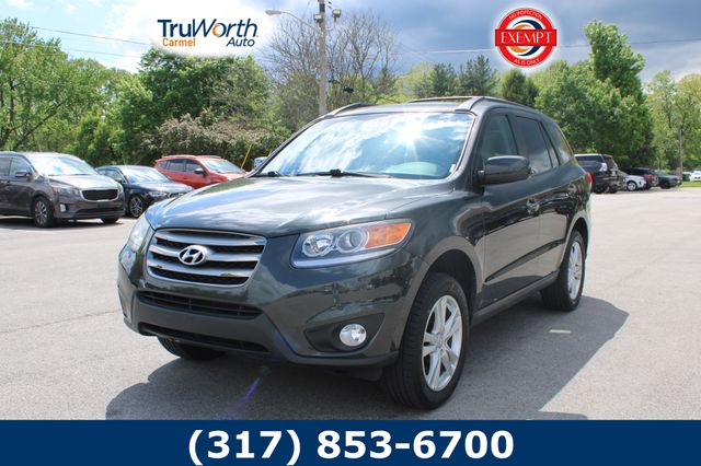 Black / Forest Green 2012 Hyundai Santa Fe 2.4L Limited FWD SUV / Crossover Front-Wheel Drive 6-Speed Automatic