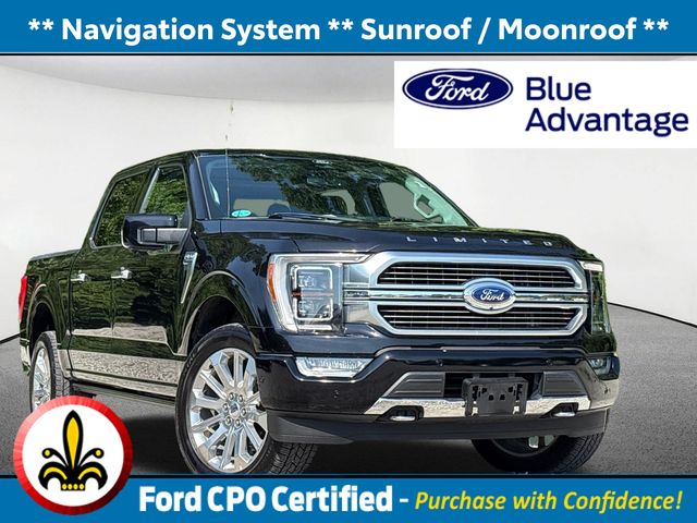 Agate Black Metallic 2022 Ford F-150 Pickup Truck Four-Wheel Drive Automatic
