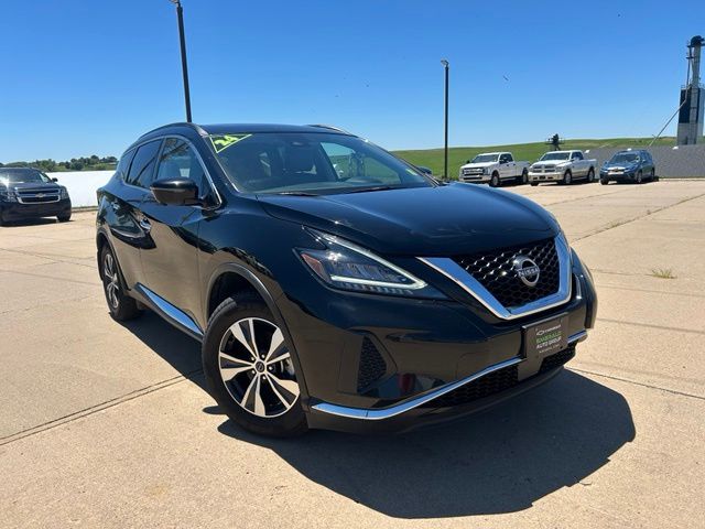 Black 2024 Nissan Murano SV AWD SUV / Crossover All-Wheel Drive Continuously Variable Transmission